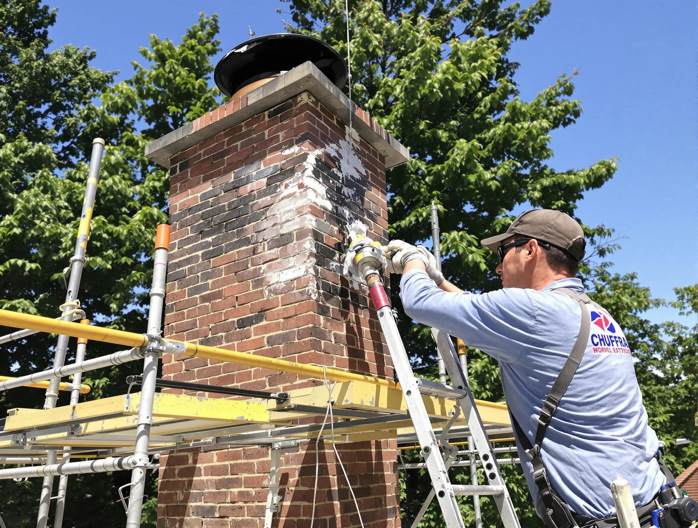 Structural chimney repair by Highland Chimney Sweep in Highland, UT